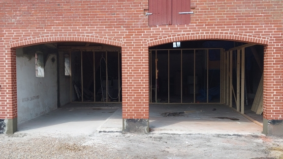 facaderenovering af garage